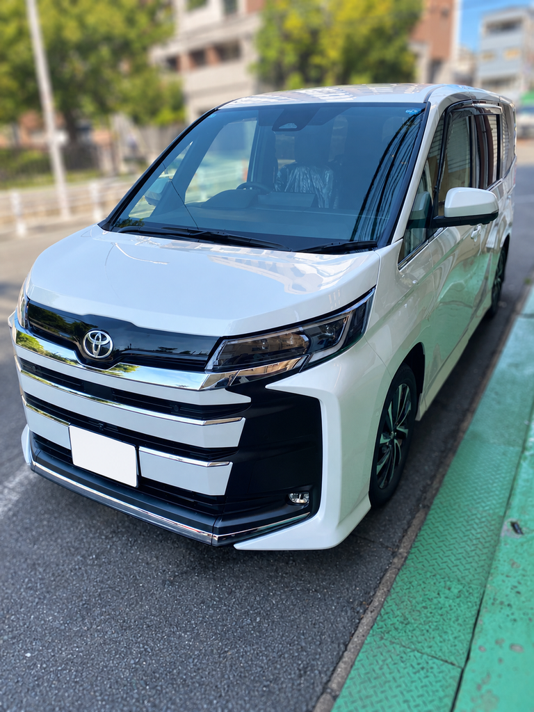 90系ノアの施工車両