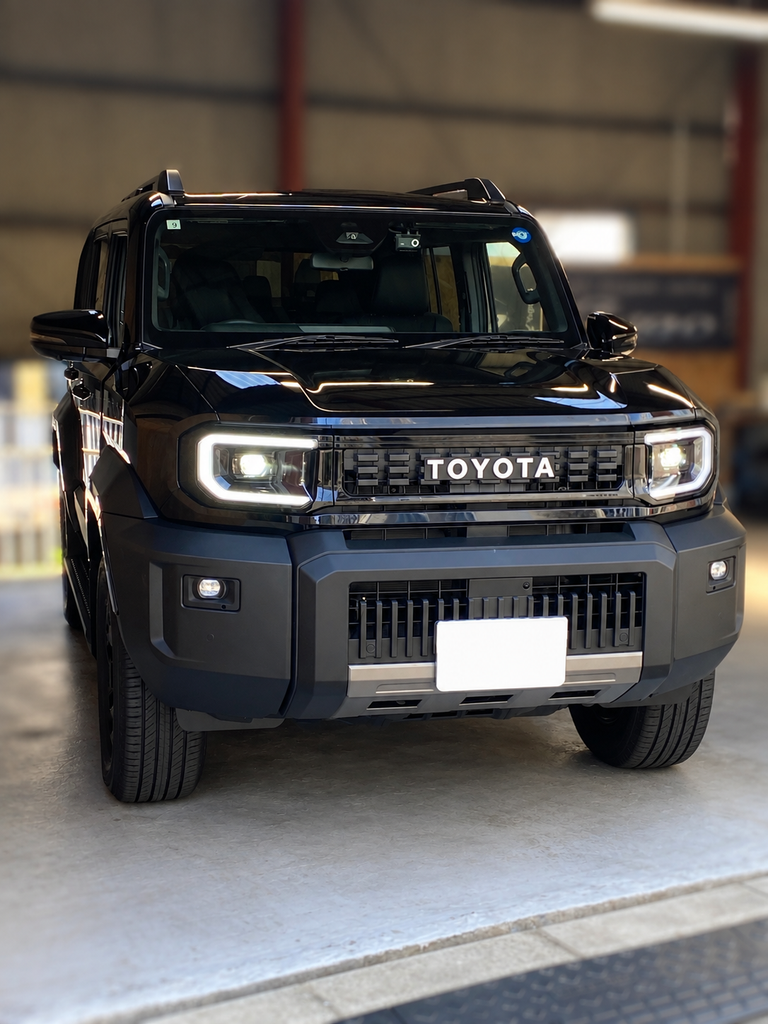 ランクルFJのカーセキュリティ施工車両